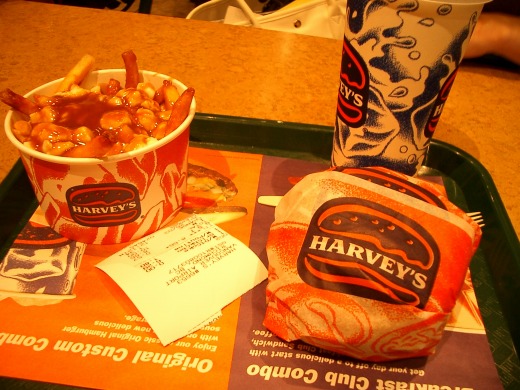 "バンクーバー内のファーストフード店</p