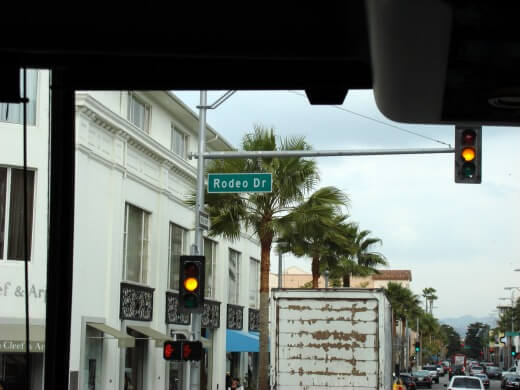 ビバリーヒルズとロデオドライブを車窓から：高級ブランド街を駆け抜ける45分｜HAL卒業旅行記Day4｜🇺🇸USA 2007 💎🚍