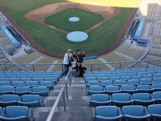 ドジャーススタジアムへ潜入！徒歩25分の苦労とオフシーズンの美しい客席｜HAL卒業旅行記Day6｜🇺🇸USA 2007 ⚾️🏟️