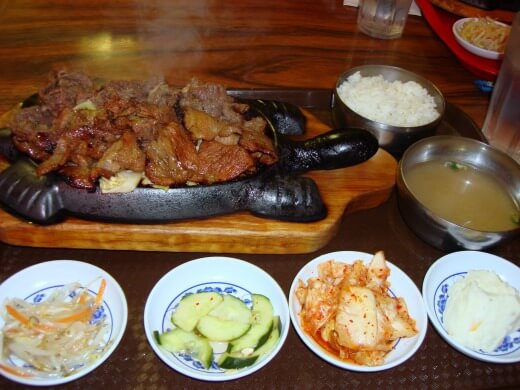 リトル東京で韓国焼肉！安くてボリューム満点なKOREA B.B.Qの夕食｜HAL卒業旅行記Day5｜🇺🇸USA 2007 🍖🥢