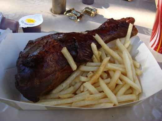 マジックマウンテンで巨大ターキーレッグ！本場アメリカの圧倒的サイズに驚愕｜HAL卒業旅行記Day7｜🇺🇸USA 2007 🍗🥤