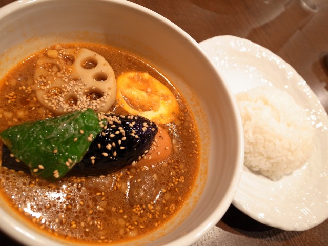 SHANTIで「ミートボールと野菜のスープカリー」を食べました＠渋谷