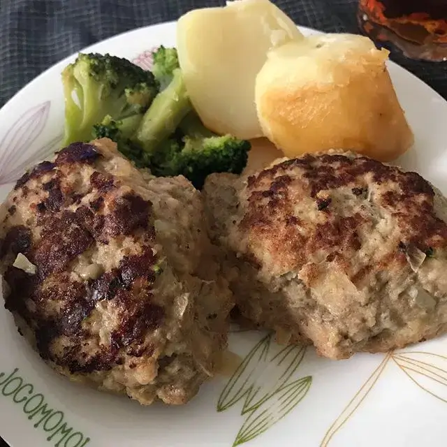 バーミキュラ 和風ハンバーグ｜無水調理でジャガイモをホクホクに🥘🥔