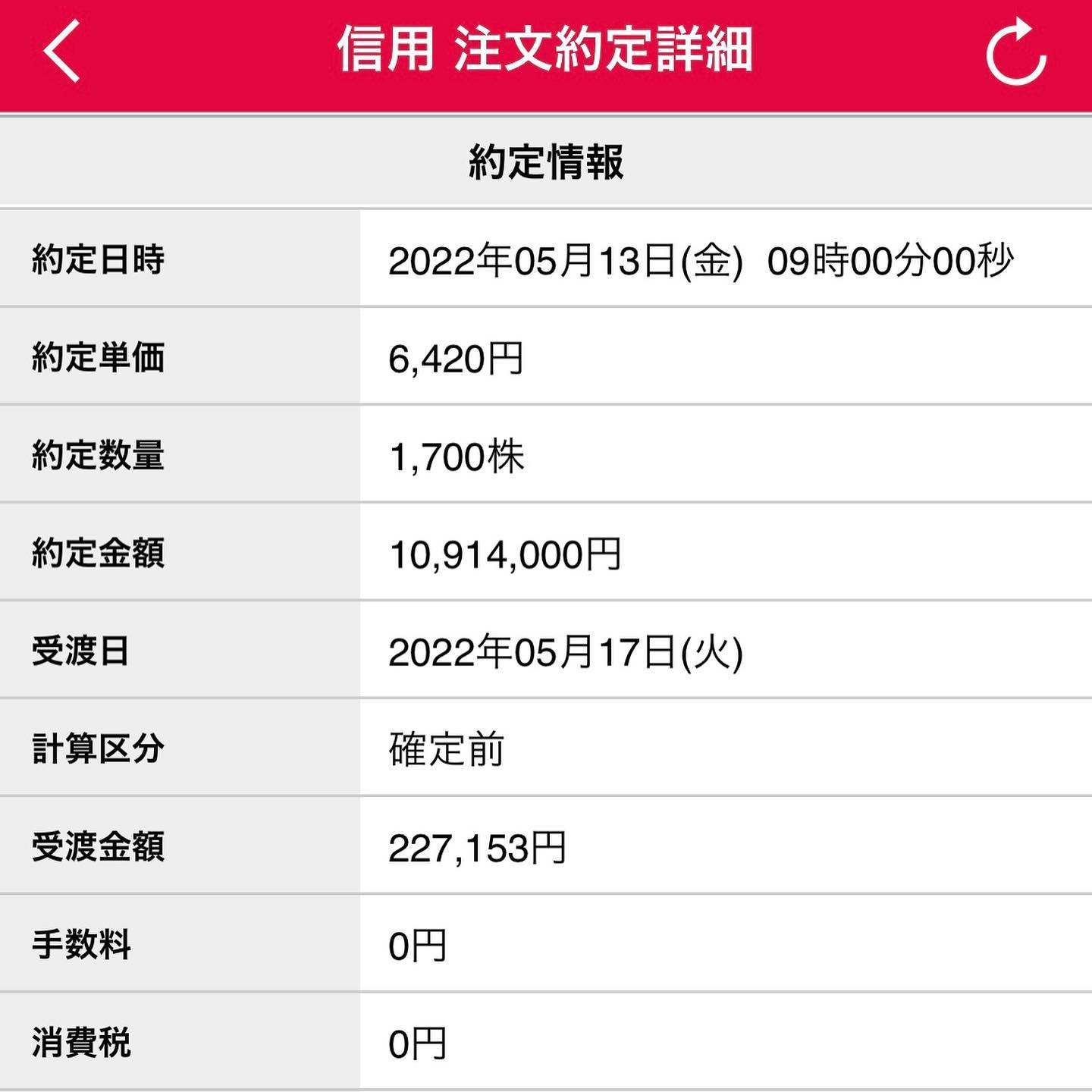 【凡ミストレード】 ツルハで1,700株（1,114万円）売り約定にビックリ😅