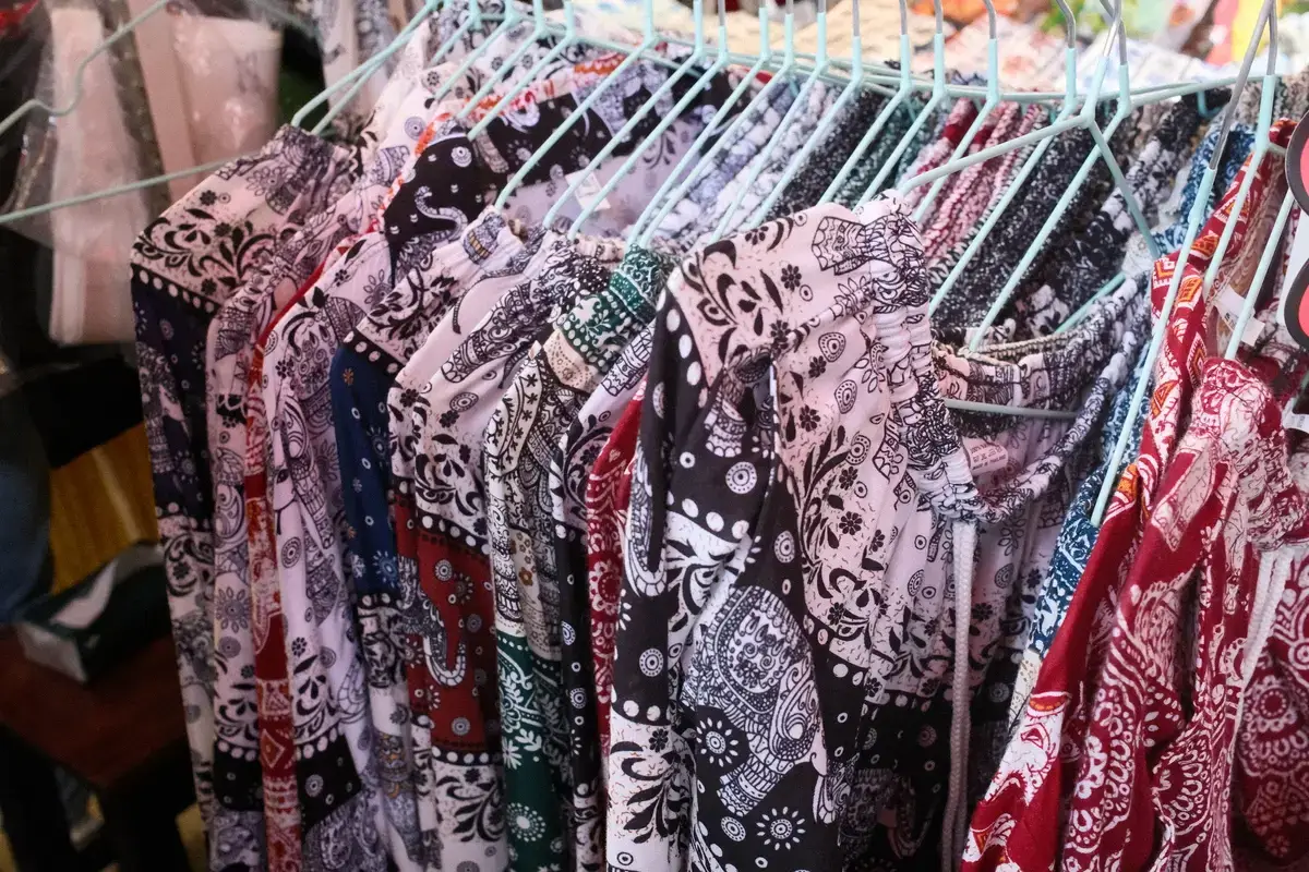 タイの定番土産である象パンツの柄